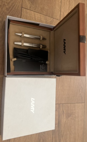 ۳ست خودکار و خودنویس نفیس LAMY و FABER-CASTELL آکبند